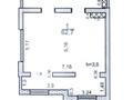 1-бөлмелі пәтер · 60 м² · 11/25 қабат, Байдибек би стр. 127/7, бағасы: 45 млн ₸ в Шымкенте, Абайский р-н