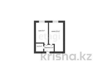 1-бөлмелі пәтер · 36.8 м² · 2/5 қабат, Васильковский 20, бағасы: ~ 8.3 млн ₸ в Кокшетау