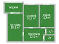 2-комнатная квартира, 66 м², 6/6 этаж, Нурсултана Назарбаева 207 за 19 млн 〒 в Костанае — фото 2