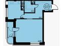 1-бөлмелі пәтер · 47.15 м², Мустафа Шокай д2, бағасы: 26 млн ₸ в Астане, Сарайшык р-н — фото 3