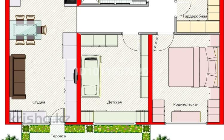3-бөлмелі пәтер · 87.3 м² · 2/6 қабат, Кайрат микрорайон, бағасы: 52 млн ₸ в Алматы, Турксибский р-н — фото 4