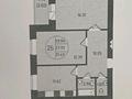 2-комнатная квартира · 60 м² · 3/9 этаж, Е 181 5 — Пересечение Ш. Айтматова Коргалжино за 25 млн ₸ в Астане, Есильский р-н — фото 11
