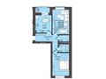 2-бөлмелі пәтер · 69.82 м² · 2/7 қабат, Набережная 23 — Парк Победы, набережная Ишима, бағасы: ~ 34.9 млн ₸ в Петропавловске — фото 2