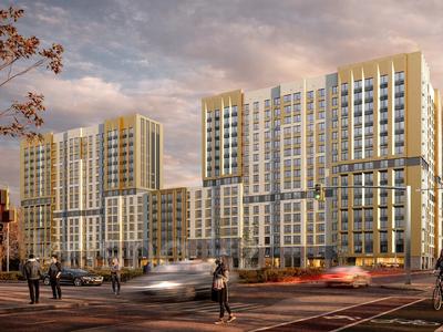 3-бөлмелі пәтер · 106.15 м², Ахмет Байтурсынулы 16/1, бағасы: ~ 47.8 млн ₸ в Астане, Сарайшык р-н