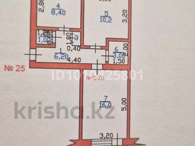 2-комнатная квартира · 47 м² · 4/5 этаж, Каблиса Акына — Воскресный базар за 5.6 млн ₸ в Уштобе
