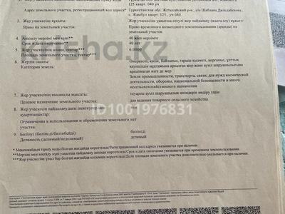 Участок · 12 га, Жетысай за 12 млн 〒