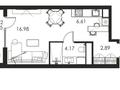 1-бөлмелі пәтер, 33 м², 1/12 қабат, Сейфуллина A — Макатаева, бағасы: 32 млн 〒 в Алматы — фото 11