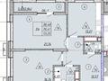 2-комнатная квартира · 81.3 м² · 3/16 этаж, Гашека 9 за 43.8 млн ₸ в Костанае — фото 4