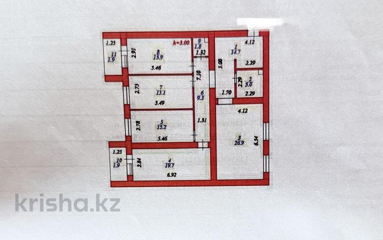 4-комнатная квартира · 127.5 м² · 2/10 этаж, Алихан Бокейхан 13 за 71 млн ₸ в Астане, Есильский р-н — фото 2