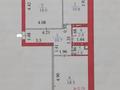 2-комнатная квартира · 63.3 м² · 3/9 этаж, Айтматова 41/3 за 28.8 млн ₸ в Астане, Нура р-н — фото 7