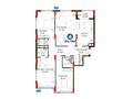 4-комнатная квартира · 132.76 м², Е 909 29 за ~ 83.2 млн ₸ в Астане, Нура р-н — фото 3