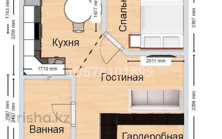 2-комнатная квартира, 32.7 м², 1/5 этаж, ул. Республики 40 за 12.3 млн 〒 в Косшы — фото 11