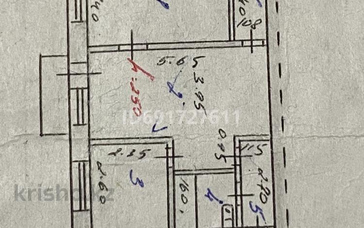 2-комнатная квартира, 46 м², 3/3 этаж помесячно, 8 март 2 за 100 000 〒 в Балхаше — фото 2