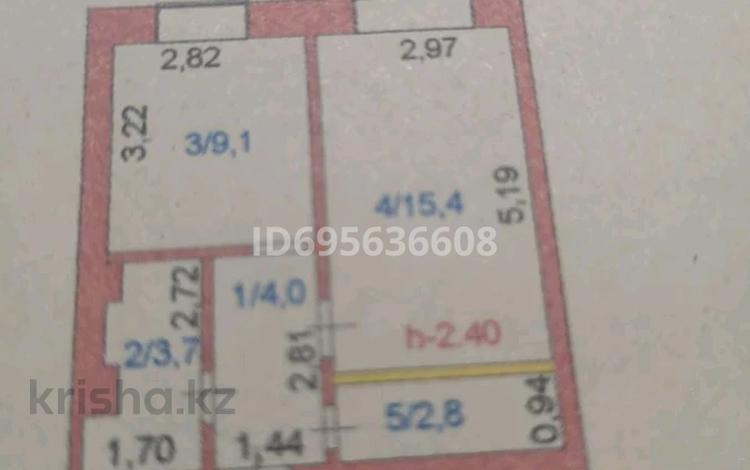 1-бөлмелі пәтер · 35.2 м² · 1/3 қабат, Шевченко 131 — Район Кажымукана, бағасы: ~ 8.3 млн ₸ в Кокшетау — фото 2