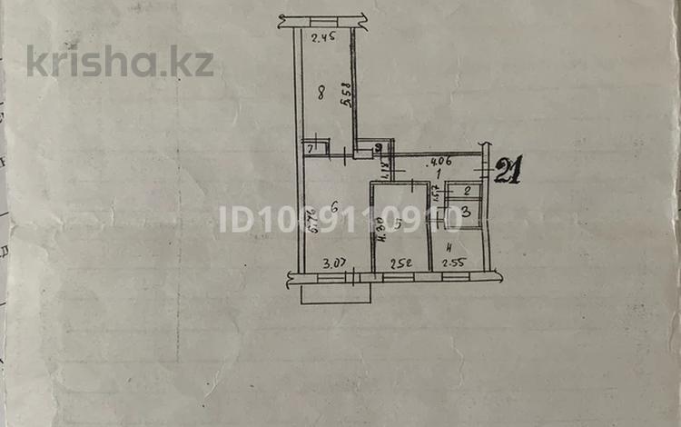 3-бөлмелі пәтер · 60 м² · 2/5 қабат, Бурова 51а, бағасы: 25 млн ₸ в Усть-Каменогорске — фото 15
