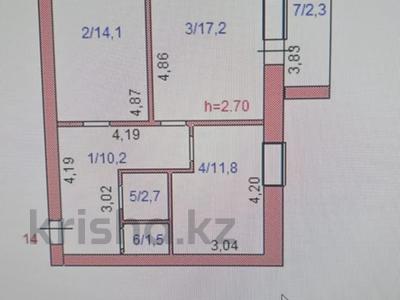 3-бөлмелі пәтер · 60 м² · 4 қабат, Акбидай 2, бағасы: 31 млн ₸ в Кокшетау