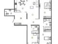 4-комнатная квартира · 123 м² · 12/16 этаж, Манаса — Абая за 120 млн 〒 в Алматы, Бостандыкский р-н