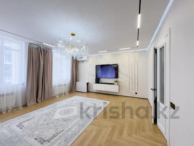 3-бөлмелі пәтер · 106 м² · 3/9 қабат, Мангилик ел 36, бағасы: 101 млн ₸ в Астане, Есильский р-н