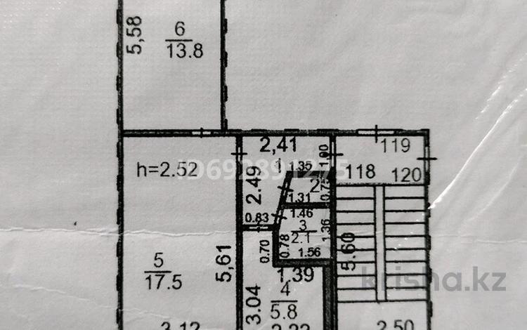 2-комнатная квартира, 44.7 м², 5/5 этаж, 1-й квартал, 1-й квартал 16 за 14.5 млн 〒 в Караганде, Алихана Бокейханова р-н — фото 2