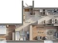 2-комнатная квартира · 75 м² · 5 этаж, мкр Юго-Восток, Ашимова 15 за 33 млн ₸ в Караганде, Казыбек би р-н — фото 2