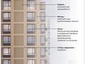 3-комнатная квартира · 88.46 м² · 3/9 этаж, Туран 57д за 58 млн 〒 в Астане, Нура р-н — фото 4