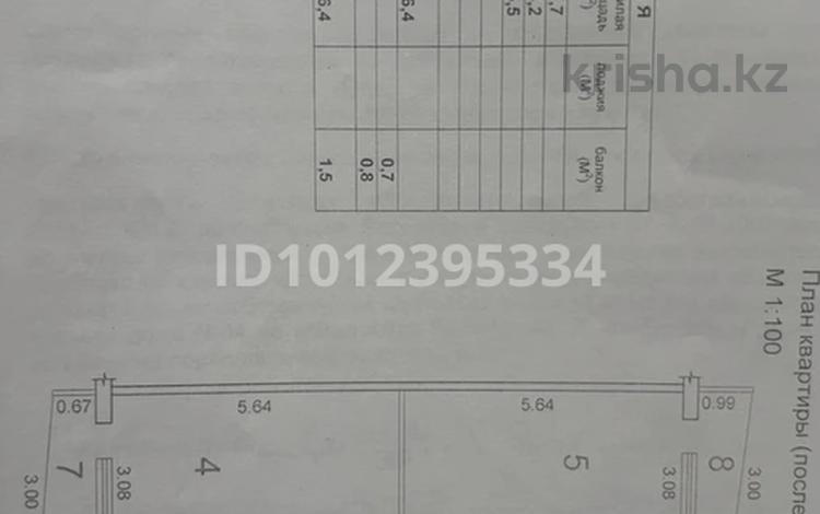 3-бөлмелі пәтер · 63.2 м² · 3/5 қабат, ул. Абая 54, бағасы: 23 млн ₸ в Сатпаев — фото 2