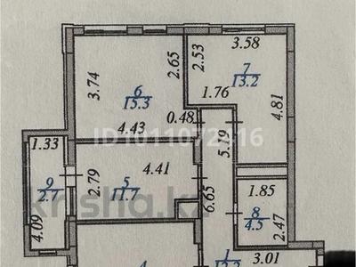 3-комнатная квартира · 88 м² · 4/7 этаж, Бокейхана 32 — Мәнгілік Ел/Улы Дала, Promenade Expo блок Е за 67 млн ₸ в Астане, Есильский р-н