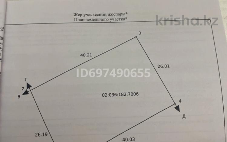 Участок 1047 соток, Юго запад 2 уч 511 за 12 млн 〒 в Актобе, жилой массив Юго-Запад-1 — фото 2