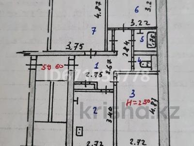 3-бөлмелі пәтер · 66.2 м² · 5/5 қабат, 68 квартал 6, бағасы: 16 млн ₸ в Темиртау