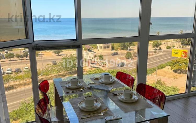 2-комнатная квартира · 50 м² · 5/9 этаж, 14-й мкр 14 — Набережная Актау за 20 000 ₸ — фото 7