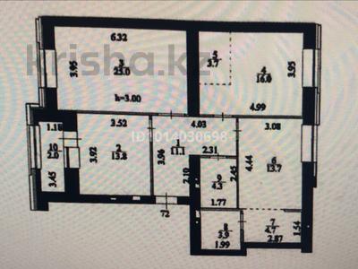 3-комнатная квартира · 98.2 м² · 8/9 этаж, Александр Сызганов 1/2 за 70 млн ₸ в Астане, Есильский р-н