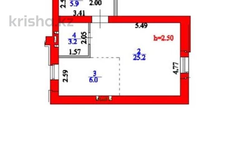 1-бөлмелі пәтер · 40.3 м² · 10/10 қабат, Кургальжинское шоссе 22/1, бағасы: ~ 12.9 млн ₸ в Астане, Нура р-н — фото 6