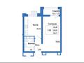 1-бөлмелі пәтер · 36.17 м², микрорайон Алтай-2, бағасы: ~ 20.6 млн ₸ в Алматы, Турксибский р-н — фото 3
