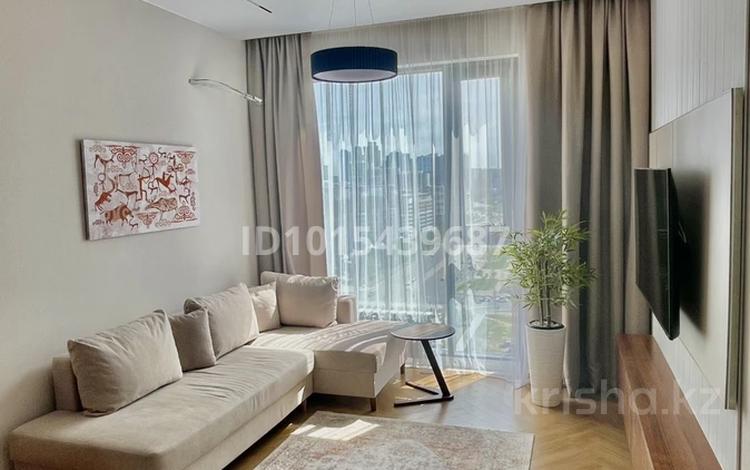 2-комнатная квартира · 46 м² · 15/18 этаж, Сыганак 28 за 42 млн ₸ в Астане, Нура р-н — фото 2