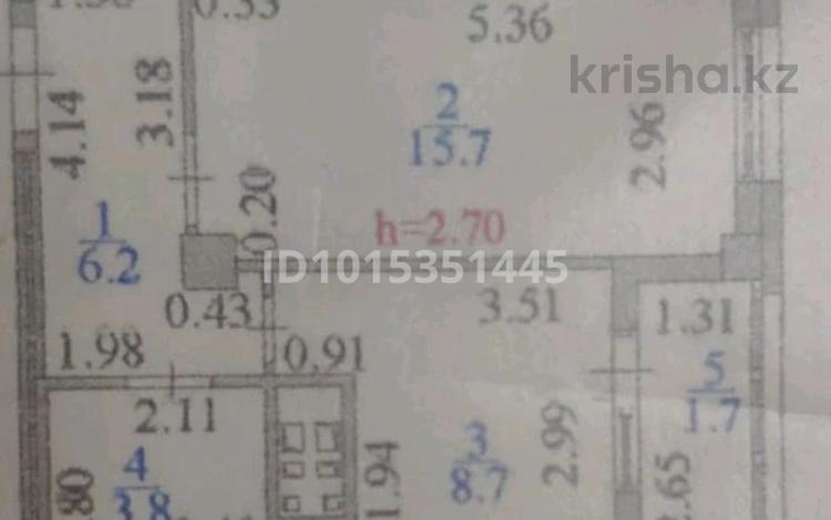 1-комнатная квартира · 38 м² · 16/16 этаж, мкр Пригородный, Улы дала за 23.5 млн ₸ в Астане, Есильский р-н — фото 4