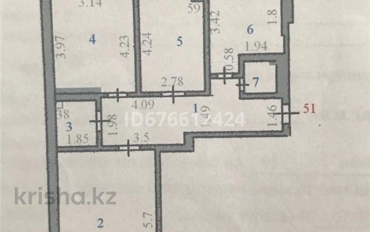 3-комнатная квартира, 70 м², 2/9 этаж, Куйши Дины 28 за 32 млн 〒 в Астане, Алматы р-н — фото 3