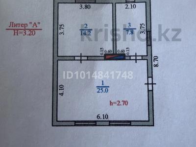 Отдельный дом · 2 комнаты · 47 м² · 8 сот., Табачная 67 за 23 млн ₸ в 