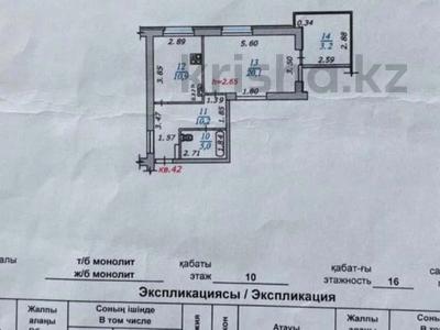 1-бөлмелі пәтер · 55.4 м² · 10/16 қабат, Мамыр-1 29/5, бағасы: 38 млн ₸ в Алматы, Ауэзовский р-н