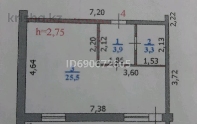 1-бөлмелі пәтер · 36.2 м² · 1/3 қабат, Карева — Тайманова, бағасы: 18 млн ₸ в Уральске — фото 2