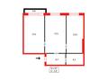 2-комнатная квартира · 57.4 м² · 4/5 этаж, Майкудук, 16й микрорайон за 12 млн ₸ в Караганде, Алихана Бокейханова р-н — фото 8