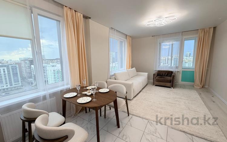 2-бөлмелі пәтер · 50 м² · 14 қабат, Абикен Бектурова 11/1 — Ханшатыр, бағасы: 34.9 млн ₸ в Астане, Нура р-н — фото 2