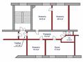 3-бөлмелі пәтер · 99.5 м² · 2/3 қабат, Абая 316 — Лермонтова, бағасы: 48 млн ₸ в Костанае — фото 5