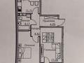 2-бөлмелі пәтер · 61.13 м² · 4/6 қабат, Алатауская трасса, бағасы: 34.8 млн ₸ в Туздыбастау (Калинино) — фото 2