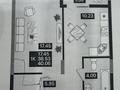 1-комнатная квартира · 40.6 м² · 2/7 этаж, ул. Е 118 2 — пр Улы дала, р-н Тельмана за 24.9 млн ₸ в Астане, Есильский р-н