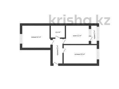 2-комнатная квартира · 63.56 м² · 3/5 этаж, кулагер 33 за ~ 21 млн ₸ в Кокшетау