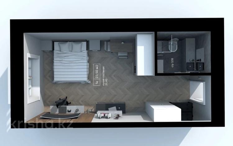 1-бөлмелі пәтер · 23.5 м² · 9/10 қабат, Мухамедханова, бағасы: 10.2 млн ₸ в Астане, Нура р-н — фото 3