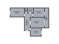 3-комнатная квартира · 61.5 м² · 5/10 этаж, Абая за 31 млн ₸ в Костанае — фото 2