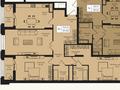 3-комнатная квартира · 108.5 м² · 7/14 этаж, Кошкарбаева 1 — Момышулы за 89.9 млн ₸ в Астане — фото 14