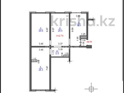Продажа квартир в Алматы: 3-комнатная квартира · 90 м² · 2/9 этаж, мкр Кайрат, Кунаева 501/19 за 40 млн 〒 3-комнатная квартира · 90 м² · 2/9 этаж, мкр Кайрат, Кунаева 501/19 за 40 млн 〒 в Алматы, Турксибский р-н