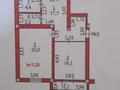2-бөлмелі пәтер · 88 м² · 3/3 қабат, 3 переулок Мангилик ел 33, бағасы: 29.9 млн ₸ в Таразе — фото 2